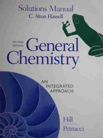(image for) General Chemistry 2nd Edition Solutions Manual (P) by Hassell