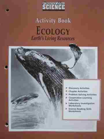 (image for) Ecology Earth's Living Resources Activity Book (P)