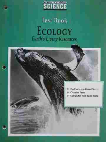 (image for) Ecology Earth's Living Resources Test Book (P)
