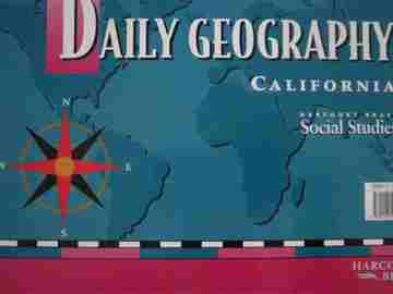 (image for) Daily Geography California (Spiral)