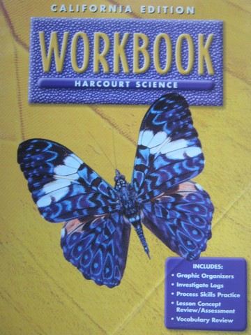 (image for) Harcourt Science 3 Workbook (CA)(P)