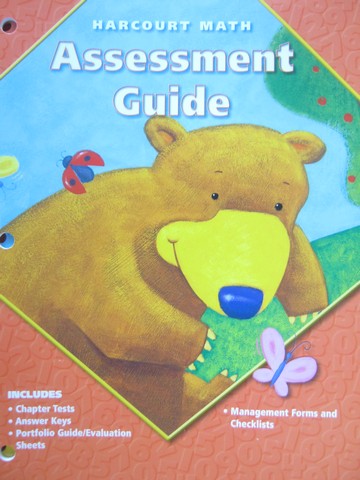 (image for) Harcourt Math K Assessment Guide (P)
