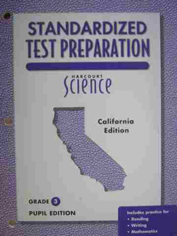 (image for) Harcourt Science 3 Standardized Test Preparation (CA)(P)