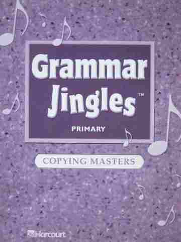 (image for) Grammar Jingles Primary Copying Masters (P)