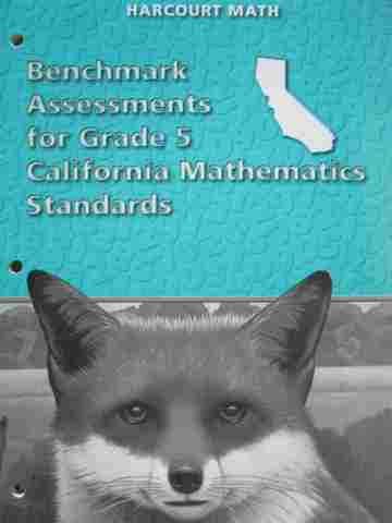 (image for) Harcourt Math 5 Benchmark Assessments (CA)(P)