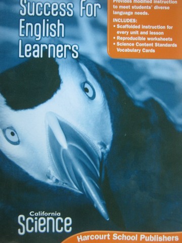 (image for) California Science 3 Success for English Learners (CA)(Spiral)