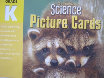 (image for) California Science K Picture Cards (CA)(Pk)