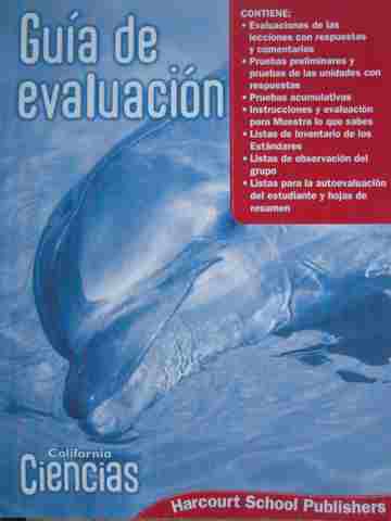 (image for) California Ciencias 2 Guia de evaluacion (CA)(P)