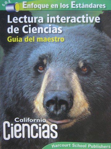 (image for) California Ciencias 4 Lectura interactive de Ciencias TE (CA)(P)