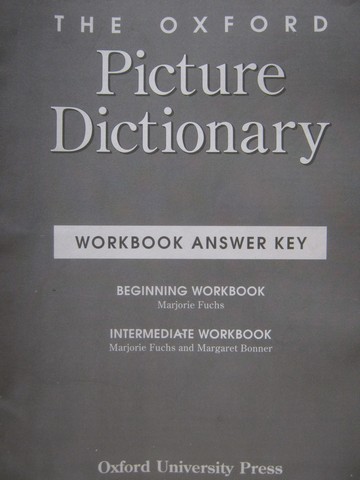 (image for) Oxford Picture Dictionary Workbook Answer Key (P) by Fuchs,