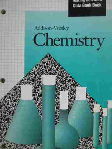 (image for) Chemistry Testing Software Data Bank Book (P)