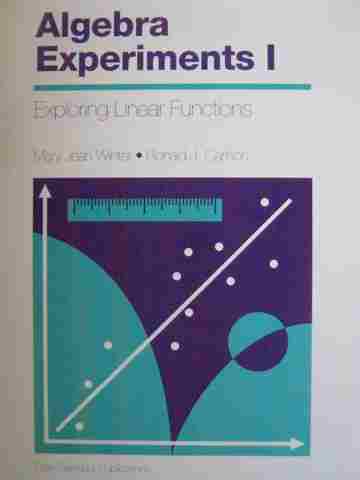(image for) Algebra Experiments 1 Exploring Linear Functions (P) by Winter,