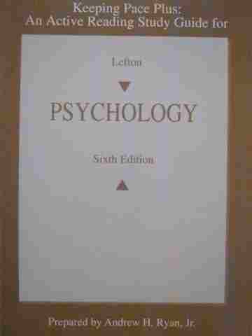 (image for) Psychology 6th Edition Keeping Pace Plus Study Guide (P)