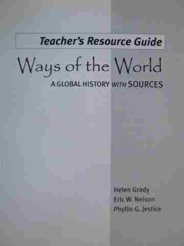 (image for) Ways of the World A Global History Teacher's Resource Guide (P)