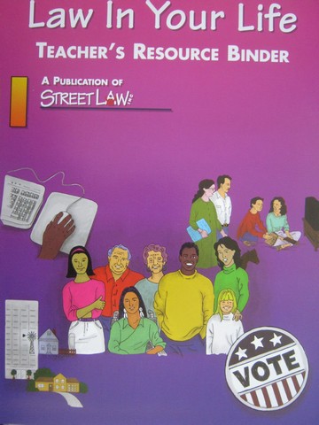 (image for) Law In Your Life Teacher's Resource Binder (TE)(Binder)