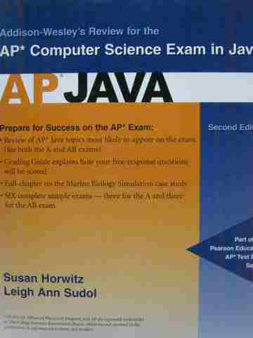 (image for) Review for AP Computer Science Exam in Java 2nd Edition (P)