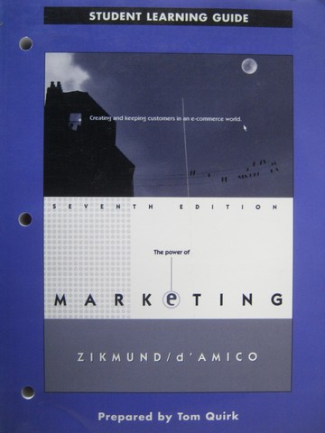 (image for) Marketing 7th Edition Student Learning Guide (P) by Tom Quirk