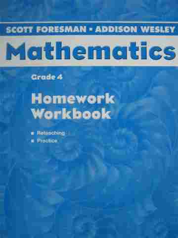 (image for) Mathematics 4 Homework Workbook (P)