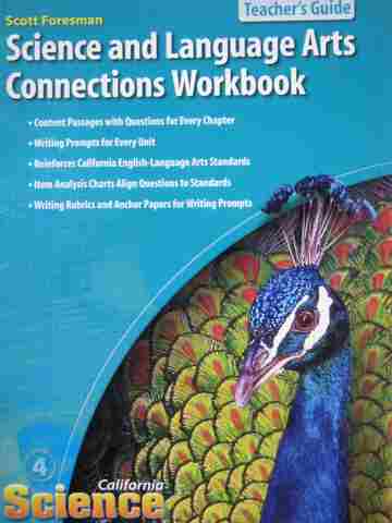 (image for) California Science 4 Science & Language Arts Connections (TE)(P)
