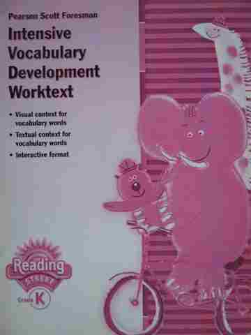 (image for) Reading Street K Intensive Vocabulary Development Worktext (P) - Click Image to Close