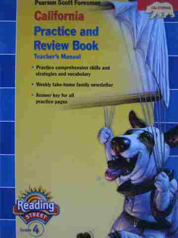 (image for) Reading Street 4 Practice & Review Book TM (CA)(TE)(P)
