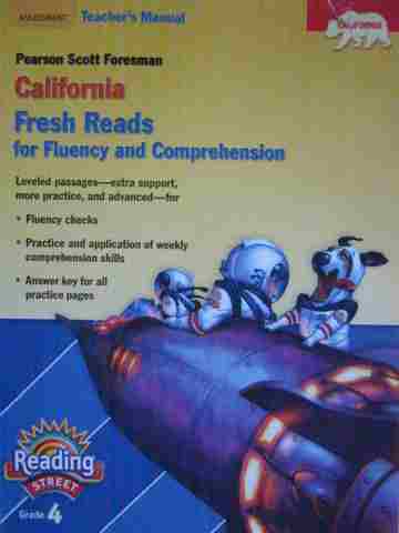 (image for) Reading Street 4 California Fresh Reads for Fluency TM (TE)(P)