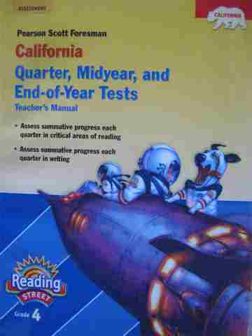 (image for) Reading Street 4 Tests TM (CA)(TE)(P)