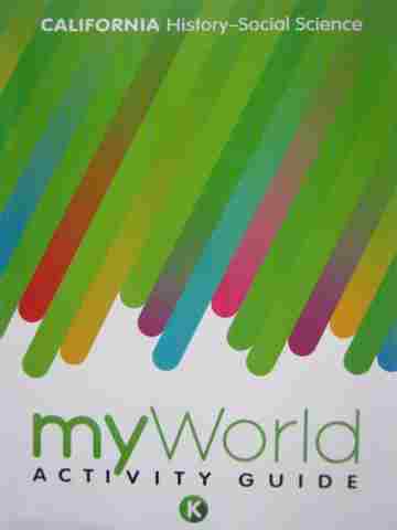 (image for) myWorld Activity Guide K (CA)(P)