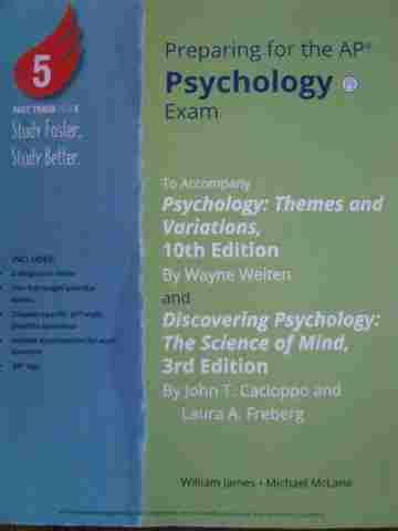 (image for) Fast Track to a 5 Preparing for the AP Psychology Exam (P)