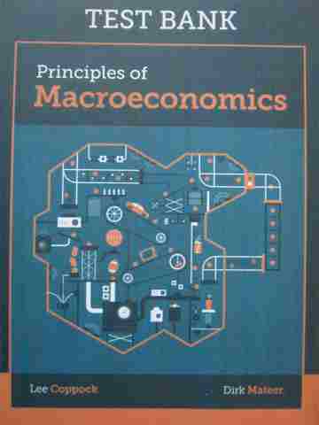 (image for) Principles of Macroeconomics Test Bank (P) by Mateer, Coppock,