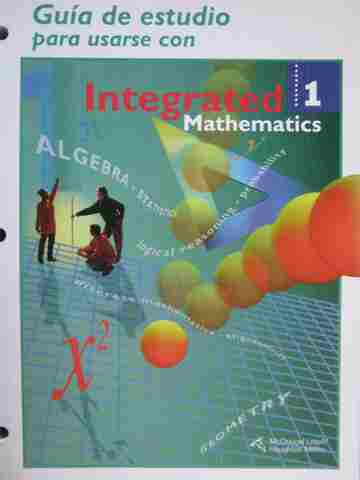 (image for) Integrated Mathematics 1 Guia de estudio para usarse con (P)