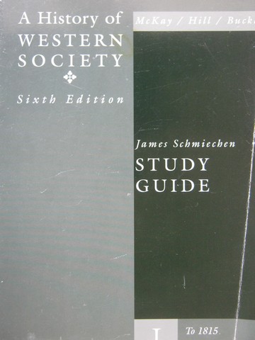 (image for) A History of Western Society 6th Edition Study Guide Volume 1(P) - Click Image to Close