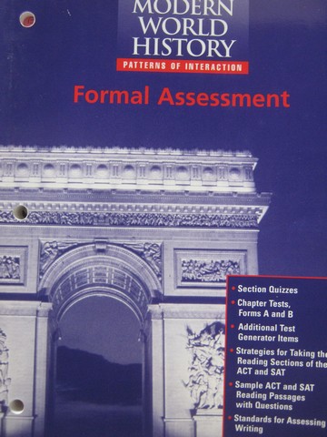 (image for) Modern World History Formal Assessment (P)