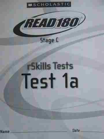 (image for) Read 180 Stage C rSkills Tests 1a (P)