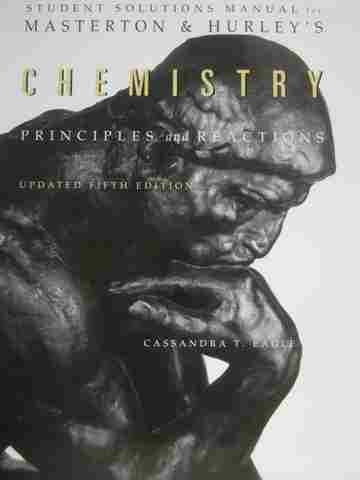 (image for) Chemistry Principles & Reactions Updated 5th Edition SSM (P)