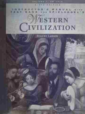 (image for) Western Civilization Volume 1 IM with Test Bank (P) by Larson