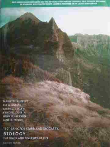 (image for) Biology 11th Edition Test Bank (P) by Ruppert, Garcia, Sellers,