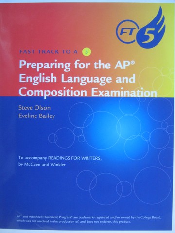 (image for) FT5 Preparing for the AP English Language & Composition Exam (P)
