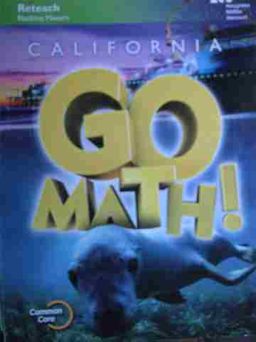 (image for) California Go Math! 1 Common Core Reteach Blackline Masters (P)