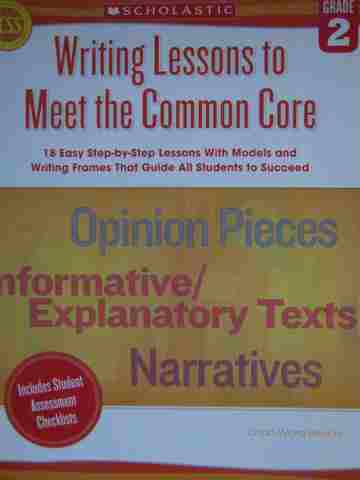 (image for) Writing Lessons to Meet the Common Core Grade 2 (P) by Beech