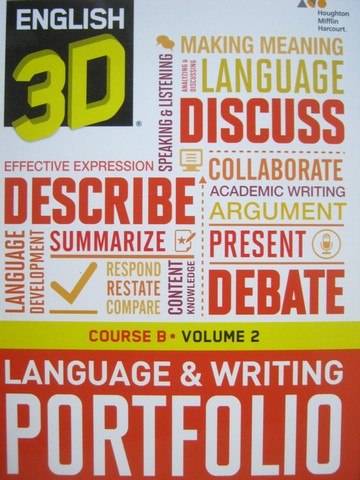 (image for) English 3D Course B Language & Writing Portfolio Volume 2 (P)