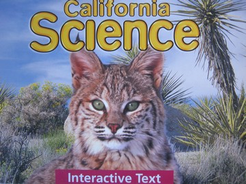 (image for) California Science 6 Interactive Text (CA)(P)