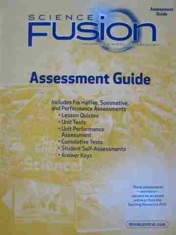 (image for) Science Fusion 5 Assessment Guide (P)