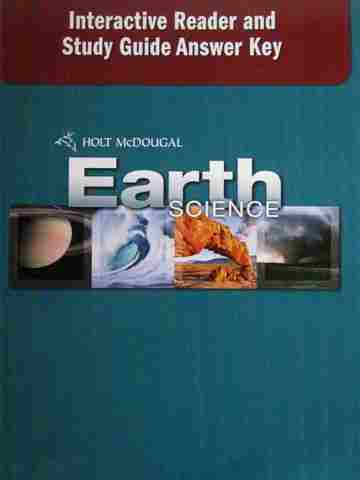 (image for) Earth Science Interactive Reader & Study Guide Answer Key (P)