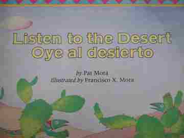 (image for) Listen to the Desert Oye al desierto (P)(Big) by Pat Mora