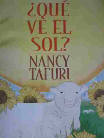 (image for) Que ve el sol? & Que ve la luna? (P)(Big) by Nancy Tafuri