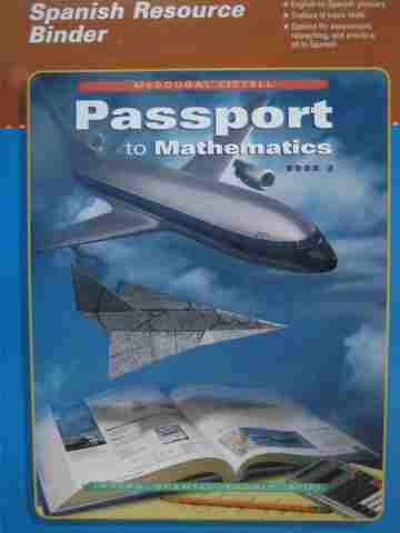 (image for) Passport to Mathematics 2 Spanish Resource Binder (TE)(Binder)