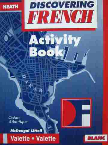 (image for) Discovering French Blanc Activity Book (P) by Valette & Valette