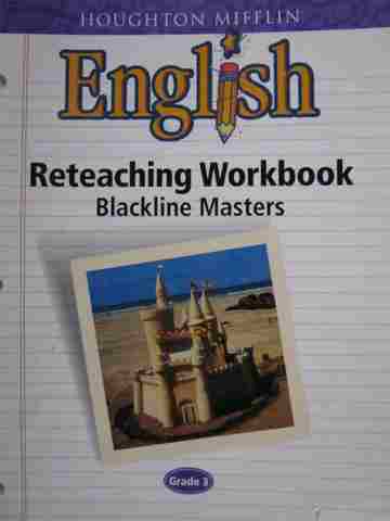 (image for) English 3 Reteaching Workbook Blackline Masters (P)