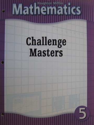 (image for) Mathematics 5 Challenge Masters (P)